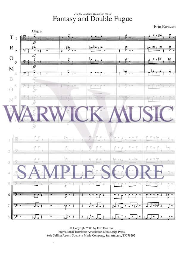 Fantasy and Double Fugue